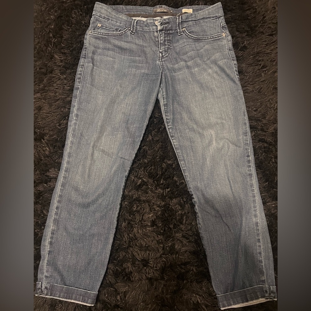 Level 99 Women's Straight Leg Jeans in Blue